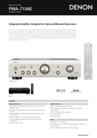 Denon PMA-710AE-Brochure 